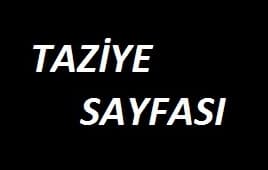 Taziye Sayfası